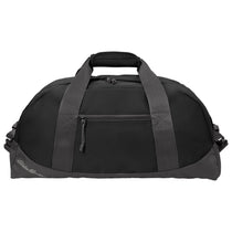 Eddie Bauer Black/Grey Steel Medium Ripstop Duffel