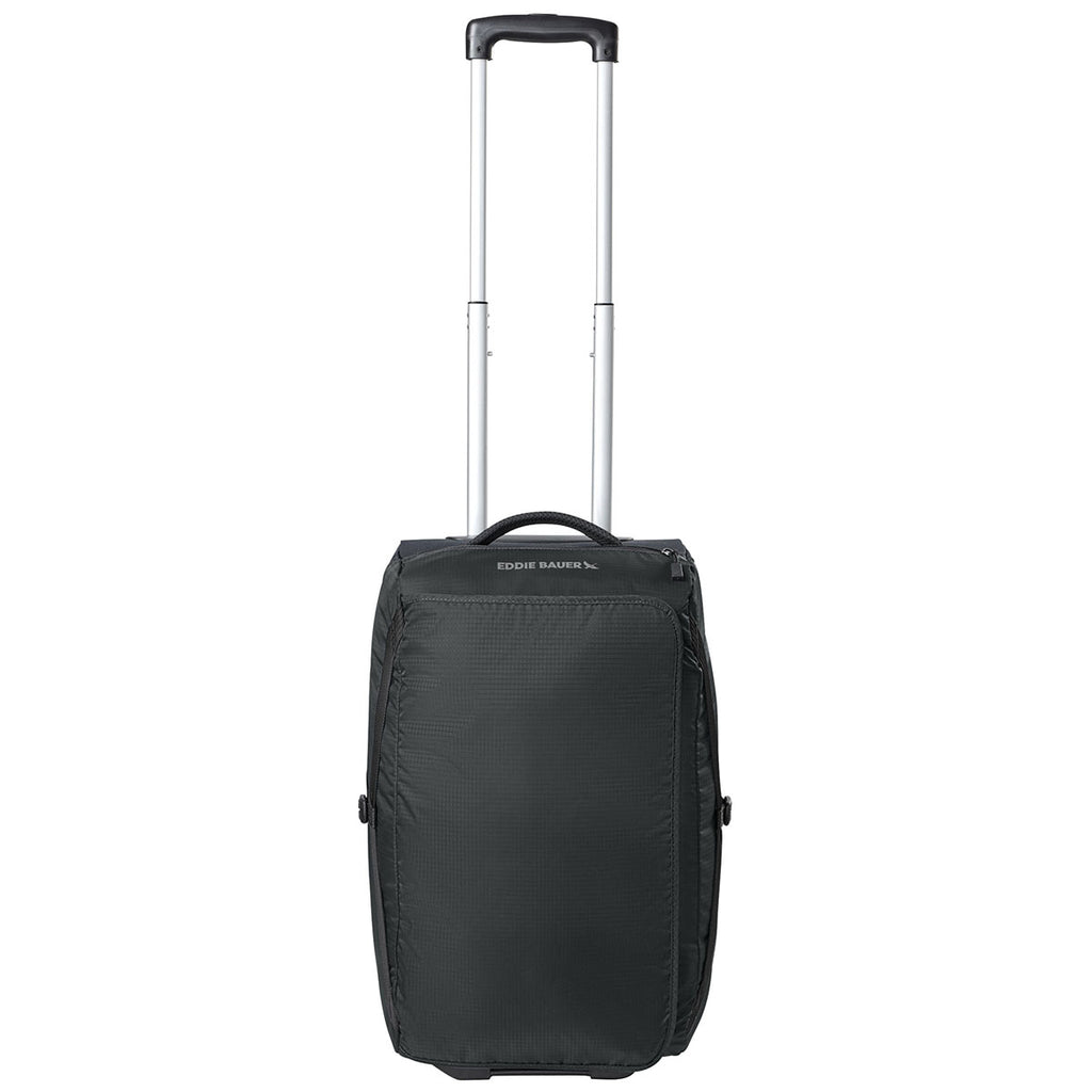 Eddie Bauer Black Excursion Roller Duffel