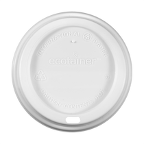 American Accents White Eco-Paper Cup Lids