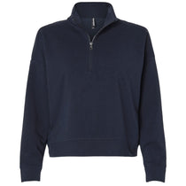 Independent Trading Co. Women's Classic Navy Perform Quarter-Zip Pullover