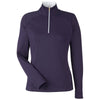 Fairway & Greene Women's Eclipse/White Wells Quarter-Zip Tech Pullover