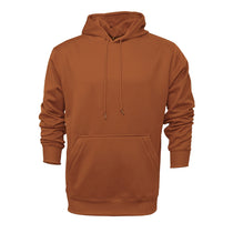 BAW Men's Texas Orange Pullover Fleece Hooded