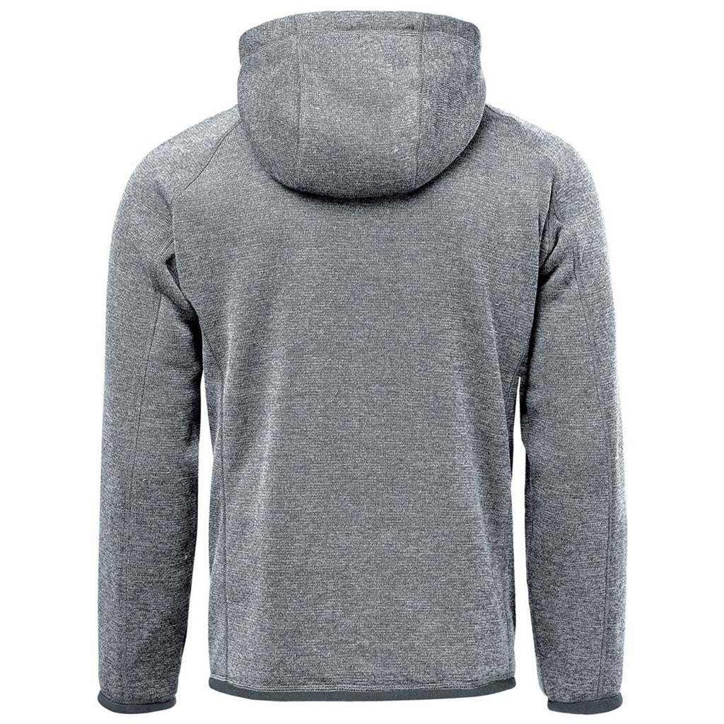 Stormtech Men's Granite Heather Avalante Full Zip Fleece Hoody