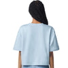 American Apparel Women's Powder Blue French Terry Mid-Length Boxy Top
