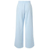 American Apparel Women's Powder Blue French Terry Wide Leg Pants