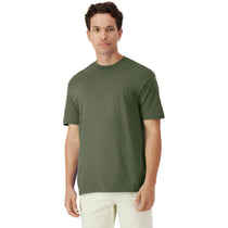 Gildan Unisex Military Green Light Cotton T-Shirt