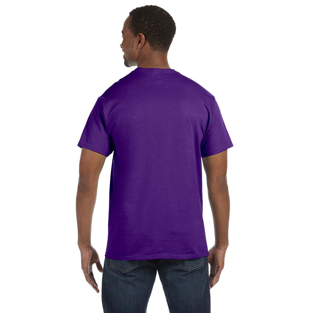 Gildan Men's Purple 5.3 oz. T-Shirt