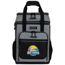 iCOOL Grey 24-Can Pinecrest Cooler Backpack