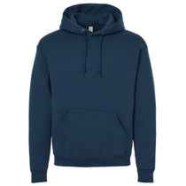 Jerzees Unisex Washed Navy Rugged Hooded Sweatshirt