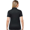 HUK Women's Black LoPro Solid Performance Polo