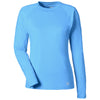 HUK Women's Marolina Blue Pursuit Long-Sleeve T-Shirt