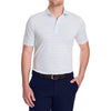 Holderness & Bourne Men's White/Lavender/Abaco The Gibson Shirt