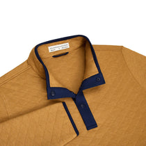 Holderness & Bourne Men's Heathered Saffron The Sullivan Pullover