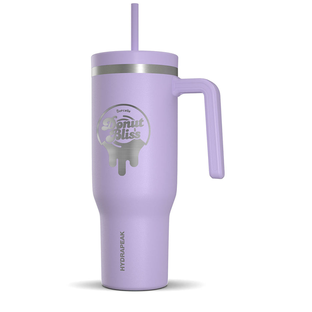 Hydrapeak Digital Lavendar 40 oz Voyager Travel Mug