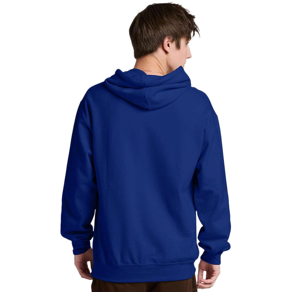 Jerzees Unisex Orchid Ultimate CVC Hooded Sweatshirt