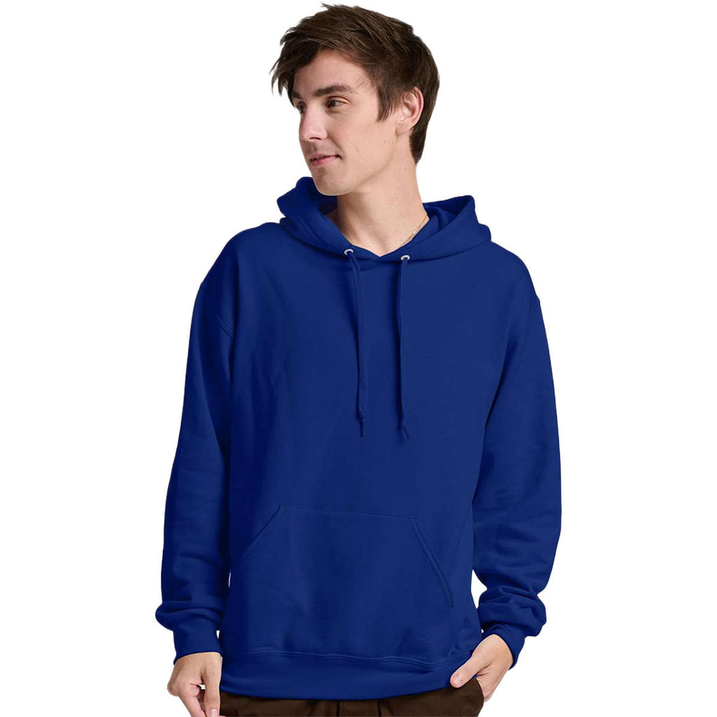 Jerzees Unisex Orchid Ultimate CVC Hooded Sweatshirt