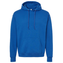 Jerzees Unisex Royal Ultimate CVC Hooded Sweatshirt