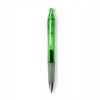48-Hour BIC Clear Green Intensity Clic Gel Pen with Black Ink