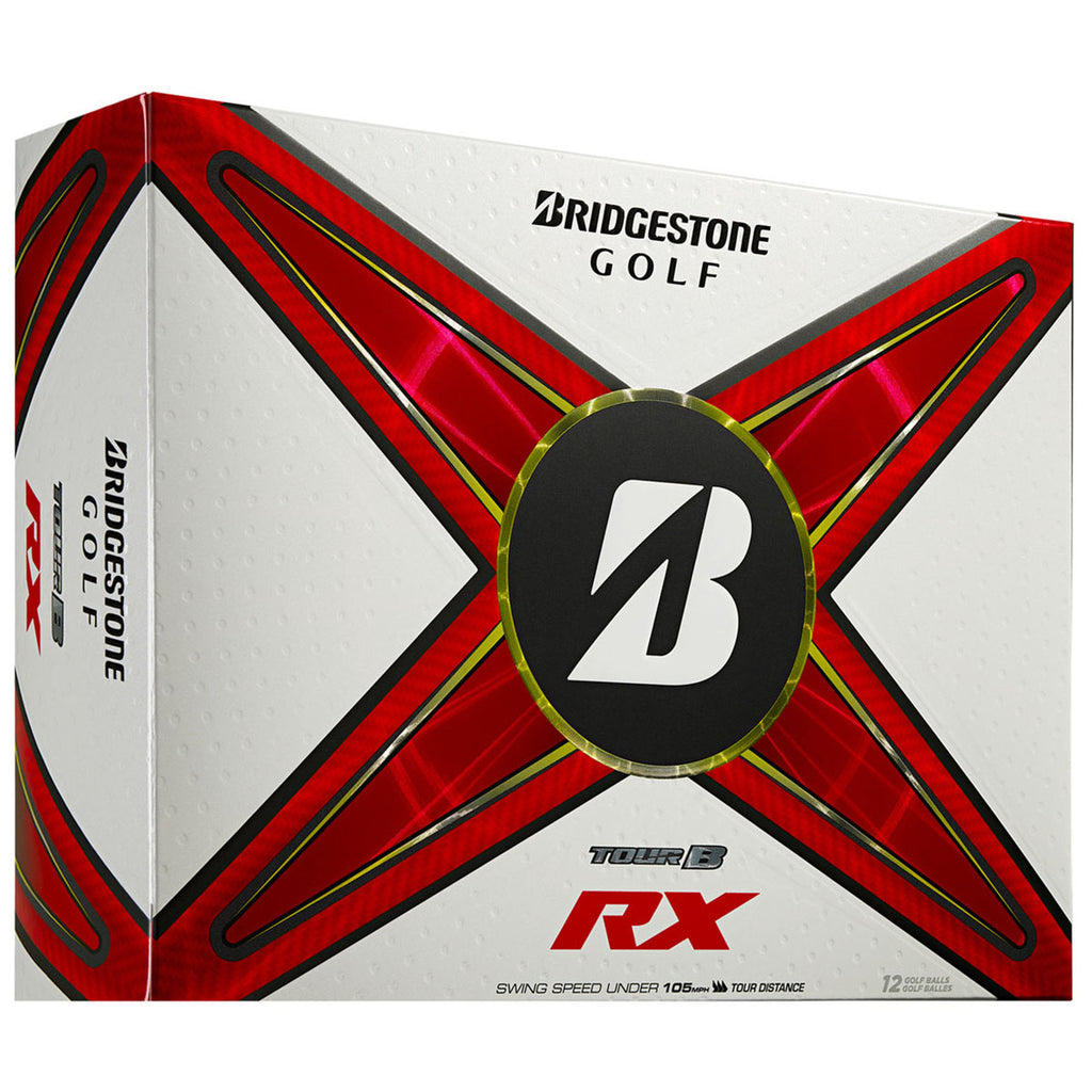 Bridgestone White Tour B RX Golf Balls (One Dozen)