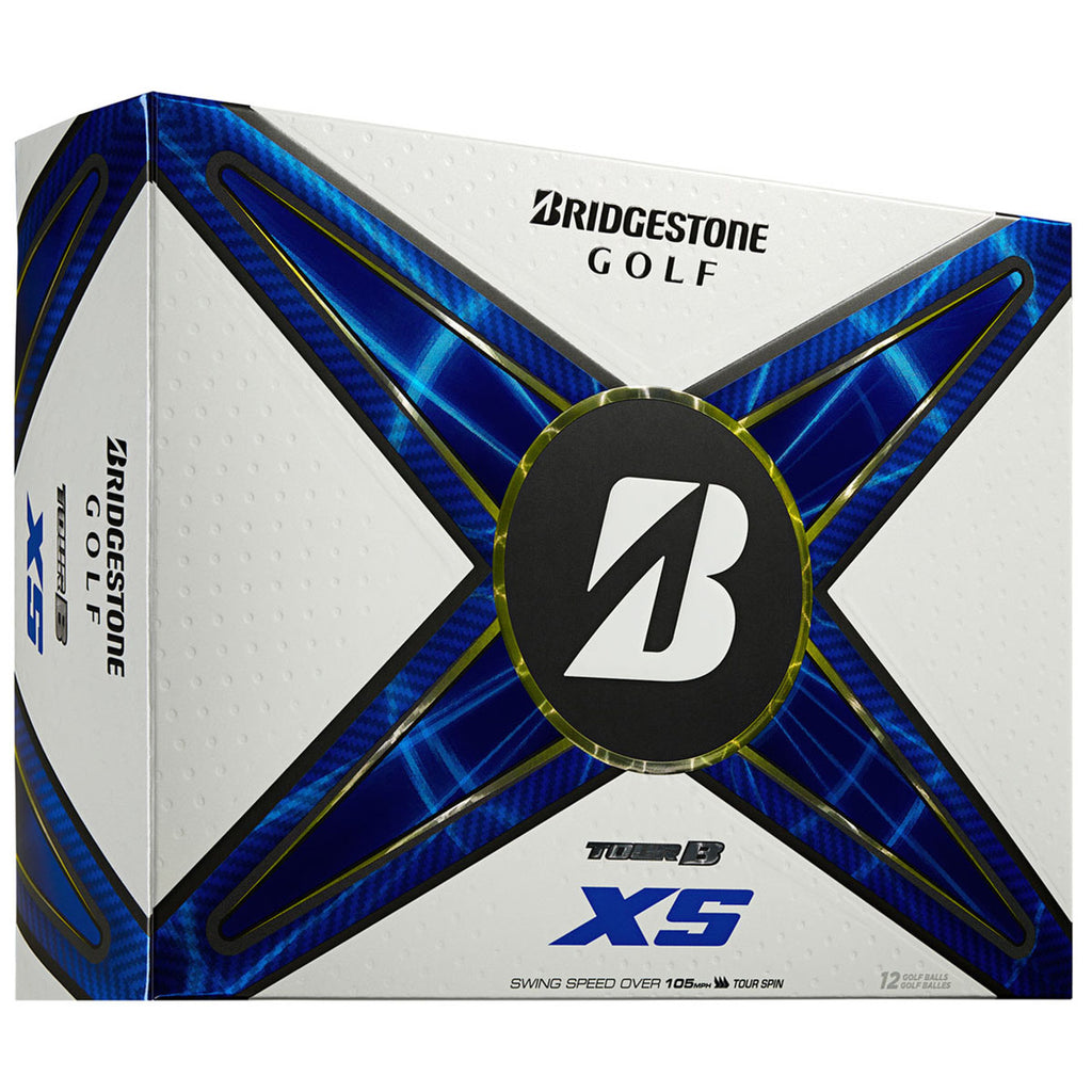 Bridgestone White Tour B XS Golf Balls (One Dozen)