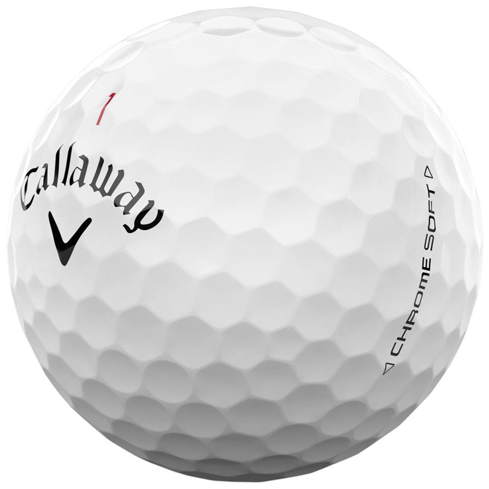 Callaway White Chrome Soft Golf Balls (Half Dozen)