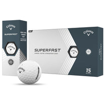 Callaway White SuperFast Golf Balls (15 Ball Pack)