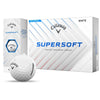 Callaway White SuperSoft Golf Balls (One Dozen)