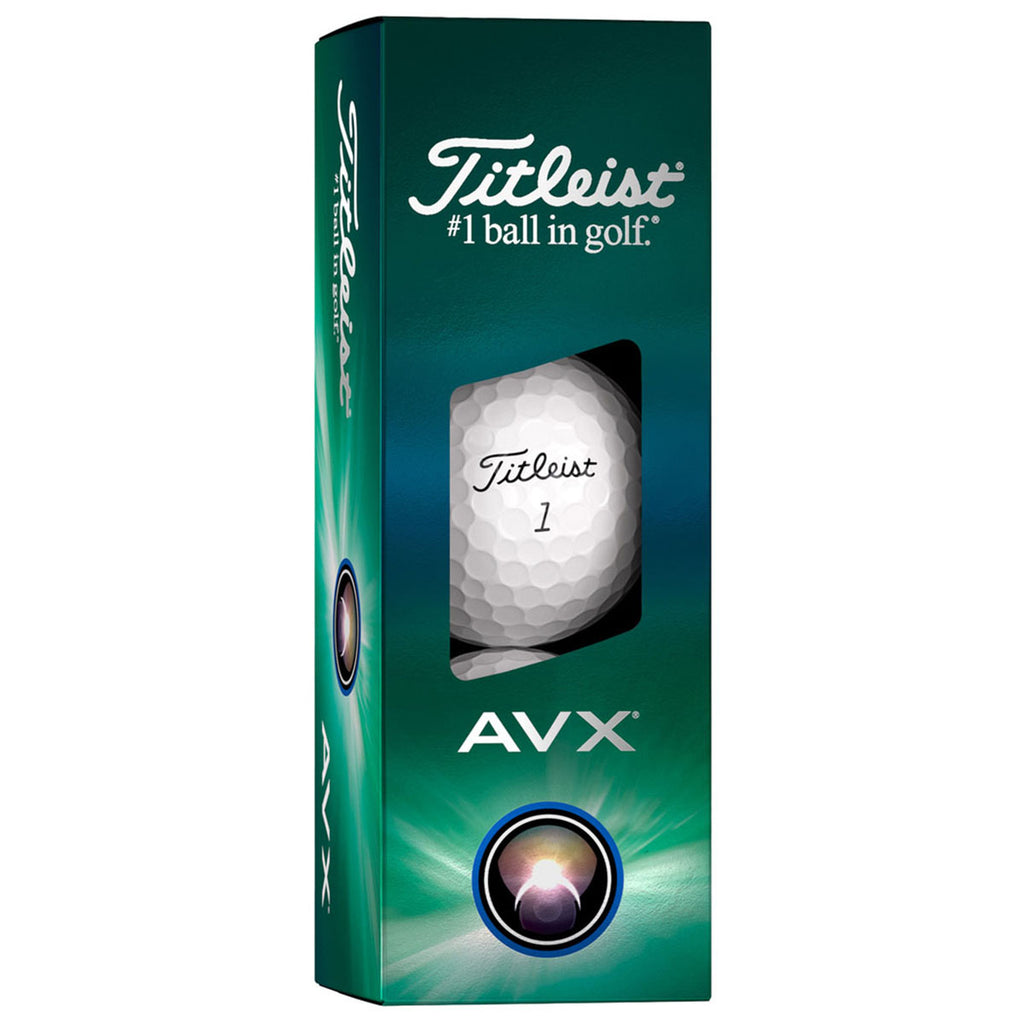 Titleist White AVX Golf Balls (One Dozen)