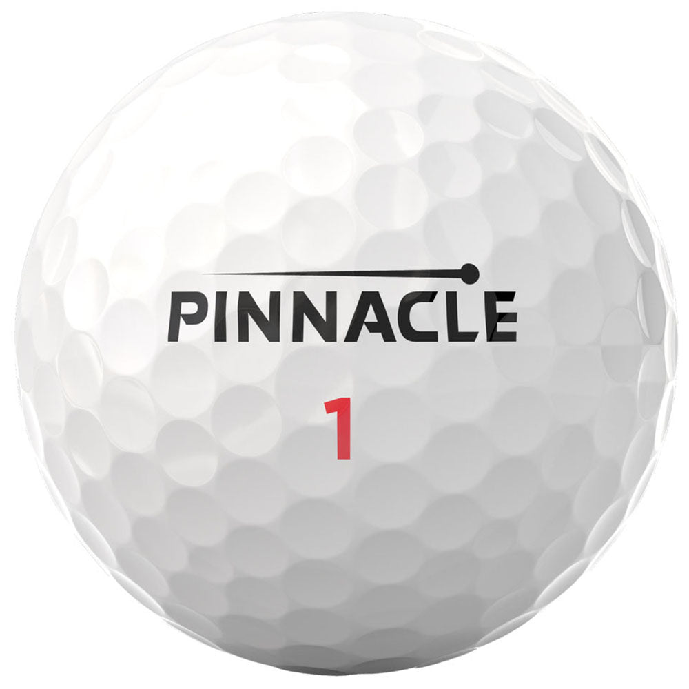 Pinnacle White Rush Golf Balls (One Dozen)