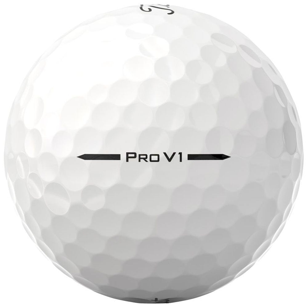 Titleist White Pro V1 Golf Balls (One Dozen)