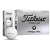 Titleist White Pro V1x Left Dash Golf Balls (One Dozen)