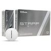 Wilson White Staff Model X Golf Balls (One Dozen)