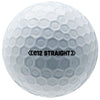 Bridgestone White e12 Straight Golf Balls (One Dozen)