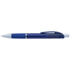 Souvenir Blue Translucent Image Grip Pen