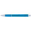 Souvenir Turquoise Translucent Image Grip Pen