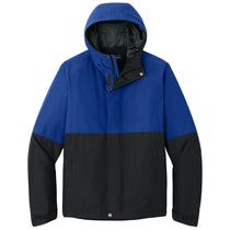 Port Authority Men's True Royal/Deep Black Insulated Heavy Ripstop Jacket