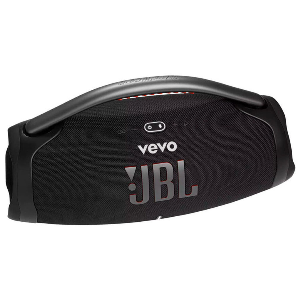 JBL Black Boombox 3 Portable Bluetooth Speaker
