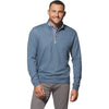 Johnnie-O Men's Helios Blue Sully 1/4 Zip Pullover