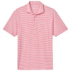 Johnnie-O Men's Azalea Dru Stripe Performance Mesh Polo
