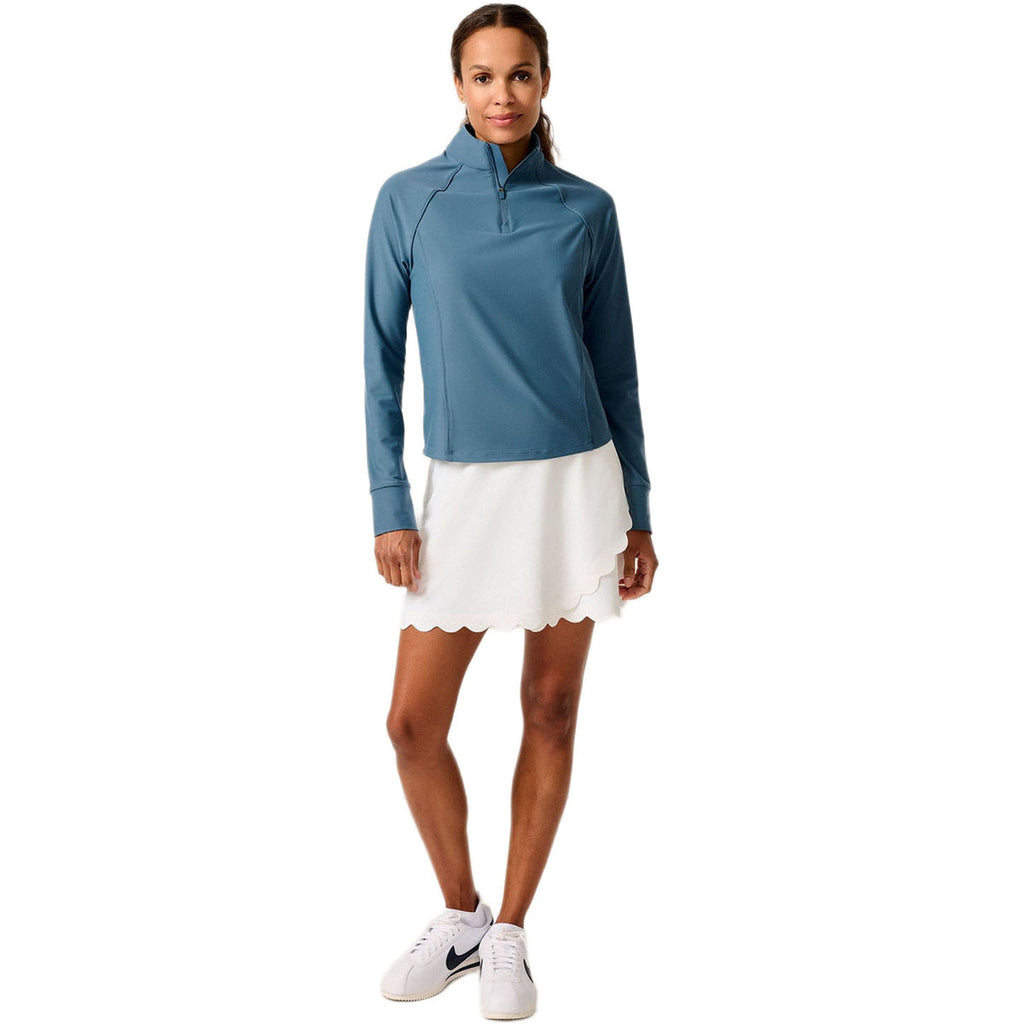 Johnnie-O Women's Bering Sea Jasmine Performance 1/4 Zip