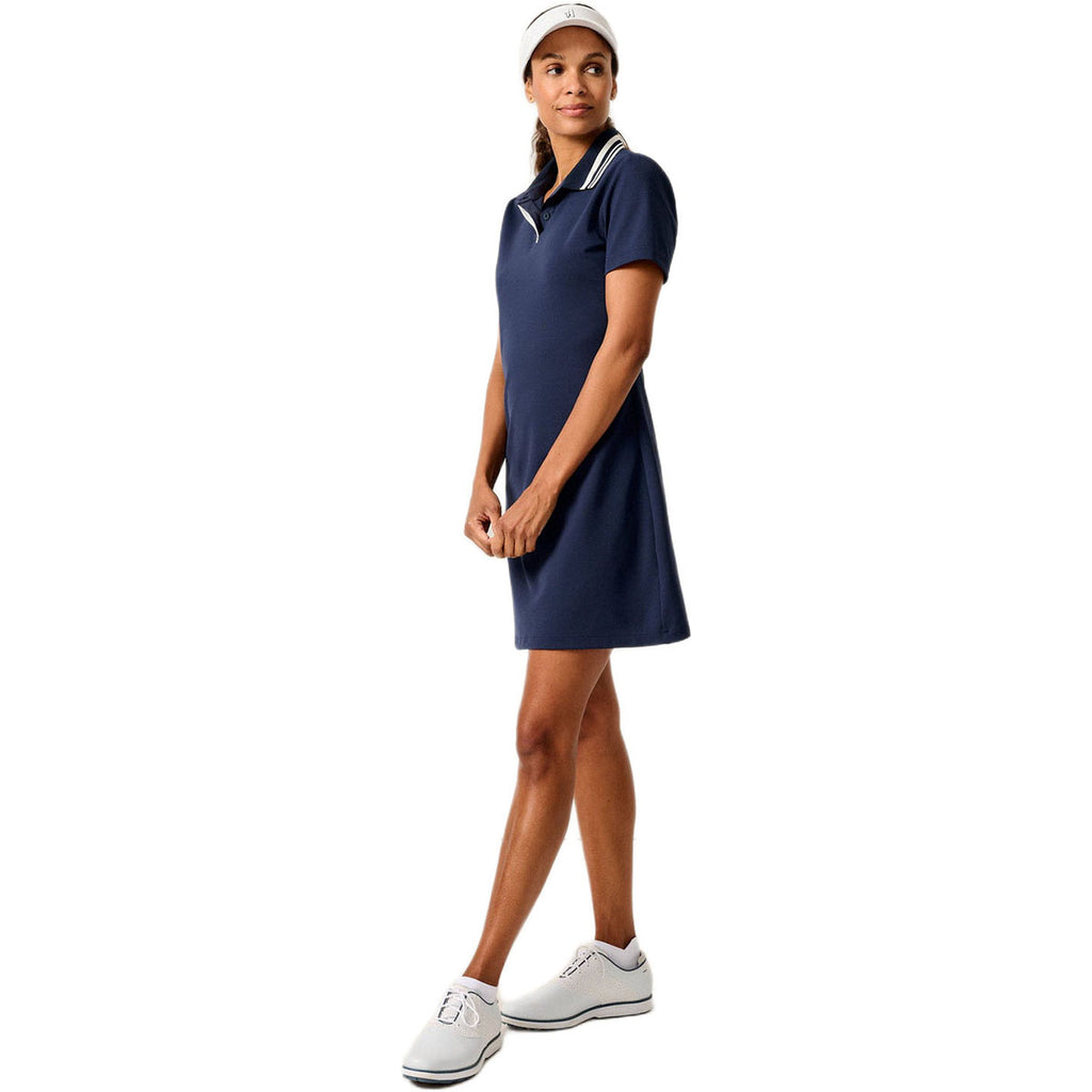 Johnnie-O Women's Navy Tessa Performance Golf Dress