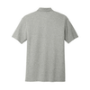 Port Authority Men's Deep Smoke Heather Cotton Blend Pique Polo