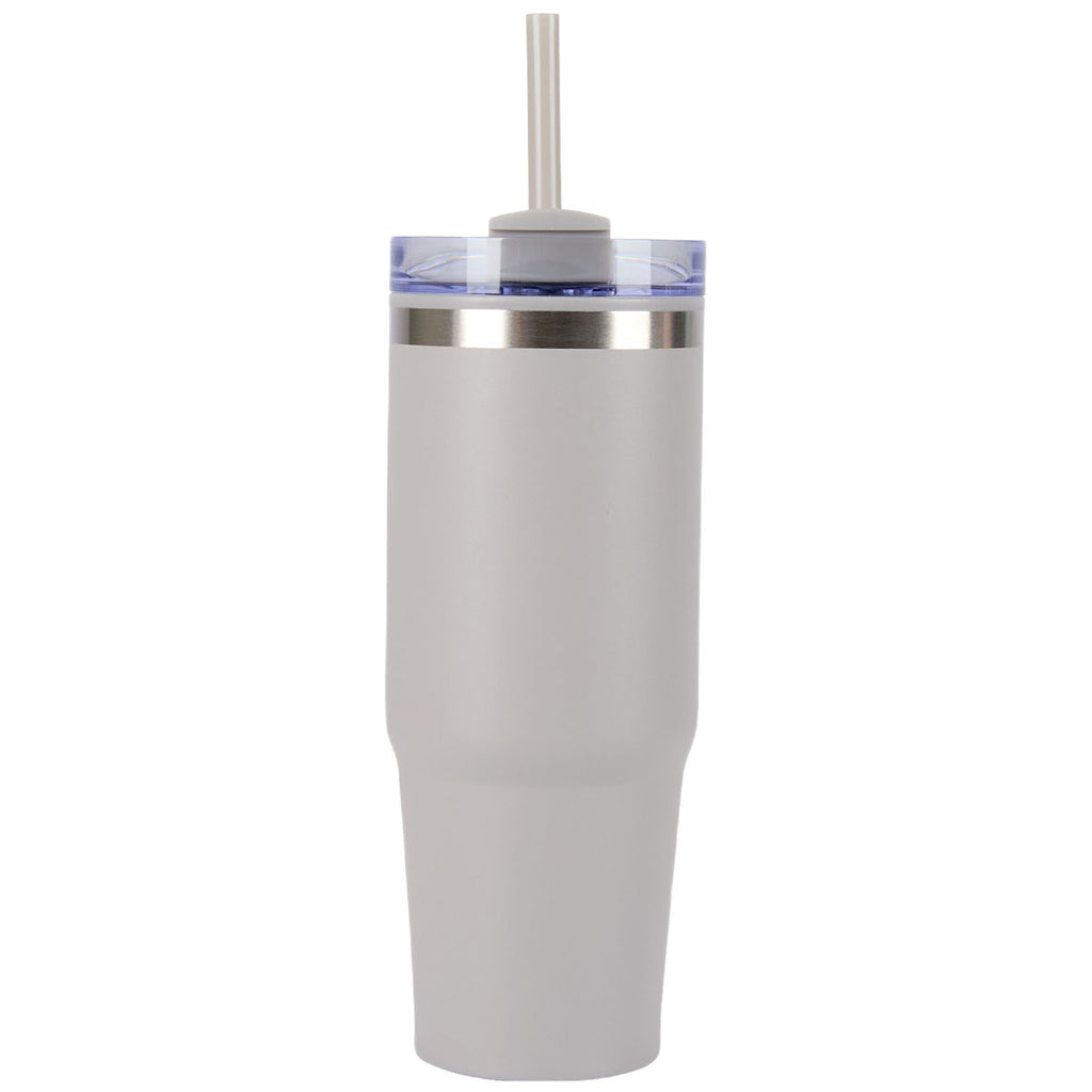 Logomark Grey Yesler 30 oz. Double Wall Steel/PP Liner Travel Tumbler