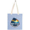 Logomark Blue Olivia 10 oz. Recycled Cotton Convention Tote