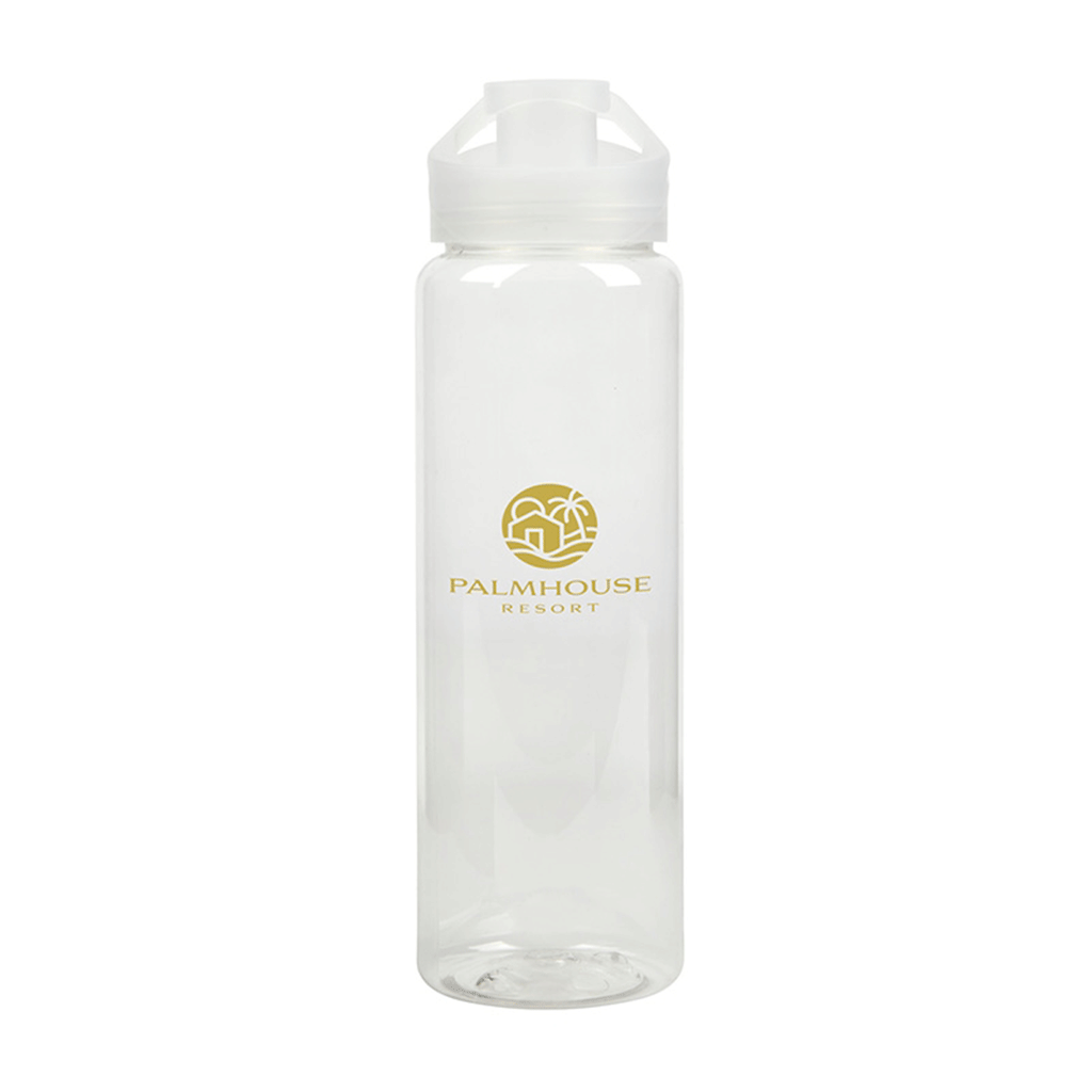 Logomark Clear Coronado 32oz. PET Bottle with Chug Spout