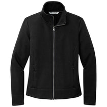 Port Authority Women's Deep Black Network Fleece Jacket