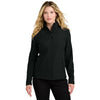 Port Authority Women's Deep Black C-FREE Core Soft Shell