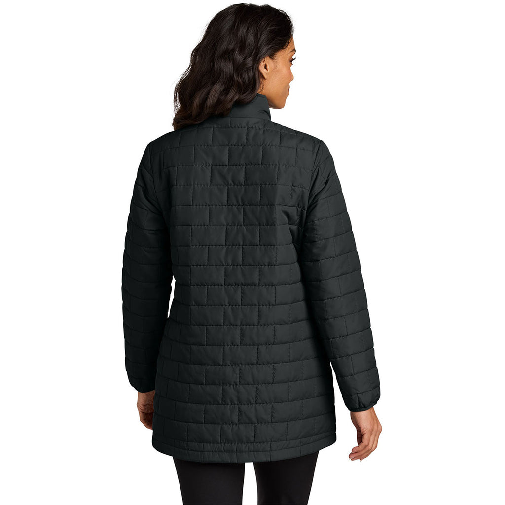 Port Authority Women's Deep Black C-FREE Brick Jacket