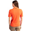 Cutter & Buck Women's College Orange Virtue Eco Pique Recycled Polo