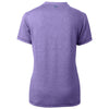 Cutter & Buck Women's College Purple Forge Heathered Stretch Blade Top